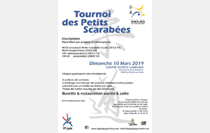 TOURNOI DES PETITS SCARABES