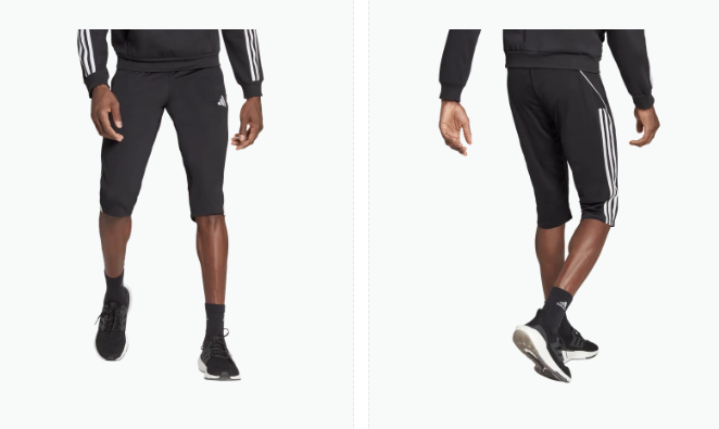 Pantalon 3/4 d'entrainement  HOMME TIRO 23 LEAGUE - 40 %