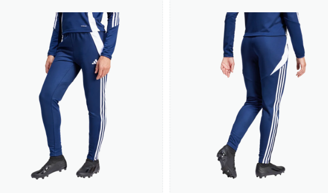 Pantalon de survêtement polyester Femme TIRO 24 - 40 %