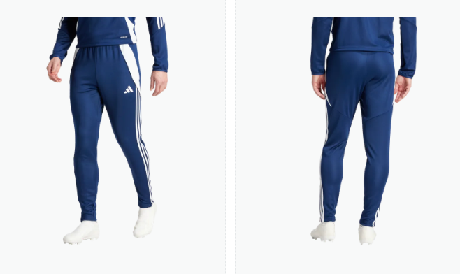 Pantalon de survêtement polyester TIRO 24 homme - 40  %