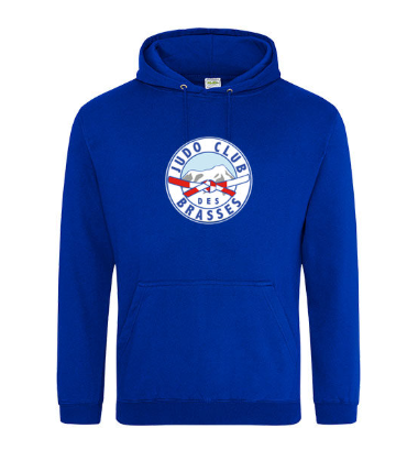 Sweat à capuche College - Royal Blue