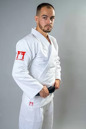  Kimono de judo Red FIGHTING FILMS Label 500Ggr + BRODERIE CLUB 