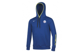 Sweat Capuche Team  MIZUNO - Logo Cœur et Logo Dos 