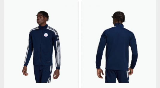 Veste d'entraînement SQUADRA 21 homme BLEU NAVY - 40 %