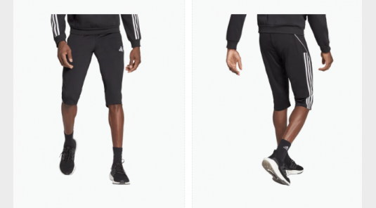 Pantalon 3/4 d'entrainement  HOMME TIRO 23 LEAGUE - 40 %