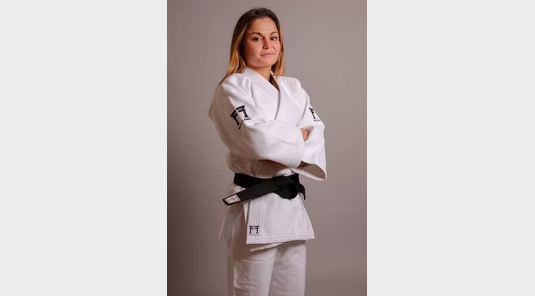 CLUB/ Kimono de Judo Black Label 600gr Fighting Films + BRODERIE CLUB