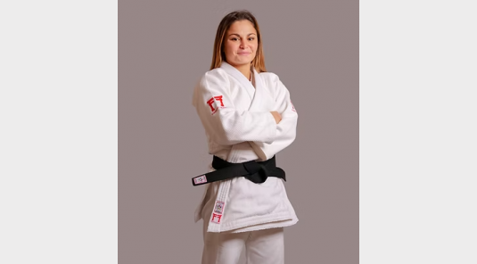 CLUB/Kimono de judo Superstar 650Gr IJF + BRODERIE CLUB - FIGHTING FILM